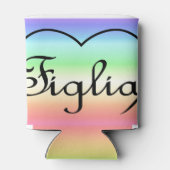 フィグリアドーターレインボーイタリアンハート 缶クーラー (裏面)