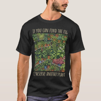 フィグ ファニー プラント ラバー Tシャツ