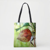 フィサリスアルケケンギオールオーバープリントバッグ トートバッグ (正面)