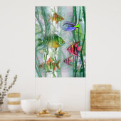 フィシカラフルーズプリント ポスター (キッチン)