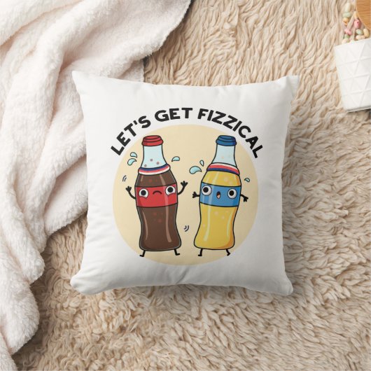 フィジカルなソーダパおもしろいンをポップ・アートの手に クッション (ブランケット)