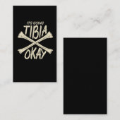 フィジカルセラピーがすぐに骨折を贈られる 名刺 (正面/裏面)