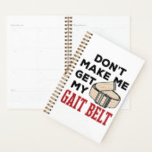 フィジカルセラピーが私を足並み帯に連れて行かない プランナー手帳 (ディスプレー)