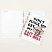 フィジカルセラピーが私を足並み帯に連れて行かない プランナー手帳 (ディスプレー)