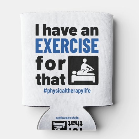 フィジカルセラピーにエクササイズがある 缶クーラー (裏面)