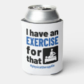 フィジカルセラピーにエクササイズがある 缶クーラー (缶裏面)