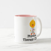 フィジカルセラピーのひよこのマグ ツートーンマグカップ (正面右)