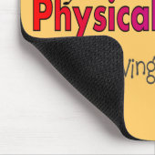 フィジカルセラピーのデザイン棒人間たちの マウスパッド (コーナー)