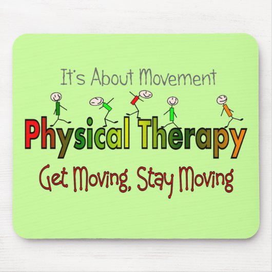 フィジカルセラピーのプロダクトおよびギフト マウスパッド (正面)