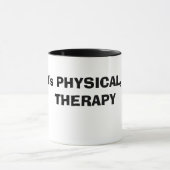 フィジカルセラピーのマグ マグカップ (中央)
