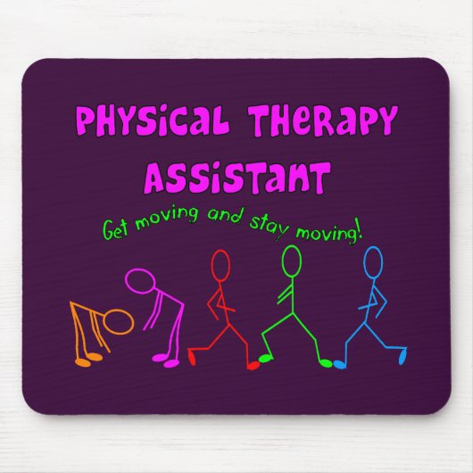 フィジカルセラピーの助手のギフト マウスパッド (正面)