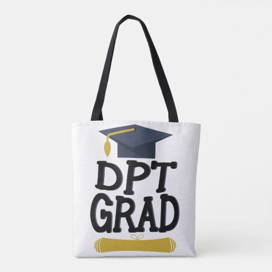 フィジカルセラピーの卒業のトートの医者 トートバッグ (裏面)