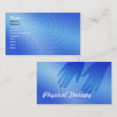 フィジカルセラピーの名刺 名刺 (正面/裏面)