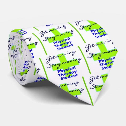 フィジカルセラピーの学生「移動」 ネクタイ (ロール)