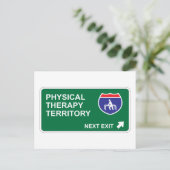 フィジカルセラピーの次の終了 ポストカード (スタンド正面)