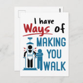 フィジカルセラピーの歩き方 ポストカード (正面/裏面)