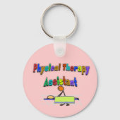 フィジカルセラピーアシスタント – スティック図形デザイン キーホルダー (正面)