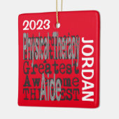 フィジカルセラピーアード超並外カスタム セラミックオーナメント (左)