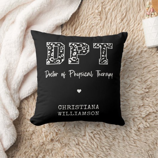フィジカルセラピーカスタムギフトのDPT医師 クッション (ブランケット)