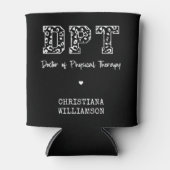 フィジカルセラピーカスタムギフトのDPT医師 缶クーラー (正面)