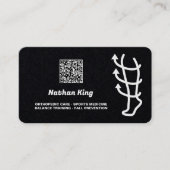 フィジカルセラピーカスタムQRプレミアム 名刺 (正面)