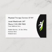 フィジカルセラピーサービスセラピスト 名刺 (正面)