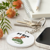 フィジカルセラピーセラピストアシスタントPTレックス キーホルダー (正面右)