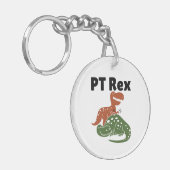 フィジカルセラピーセラピストアシスタントPTレックス キーホルダー (正面左)