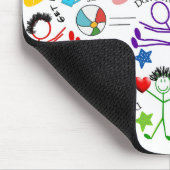 フィジカルセラピーテーマ マウスパッド (コーナー)