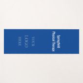 フィジカルセラピービジネスヨガマットとロゴ ヨガマット (正面(横))