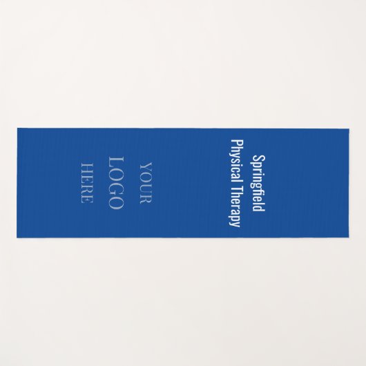 フィジカルセラピービジネスヨガマットとロゴ ヨガマット (正面(横))