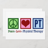 フィジカルセラピーピースラブPTカード (正面/裏面)