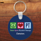 フィジカルセラピーブルーカスタム キーホルダー (裏面)