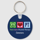 フィジカルセラピーブルーカスタム キーホルダー (裏面)