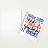 フィジカルセラピー今日は明日は動く プランナー手帳 (ディスプレー)