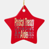 フィジカルセラピー副大統領補佐官 セラミックオーナメント (正面)