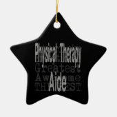 フィジカルセラピー副大統領補佐官 セラミックオーナメント (正面)