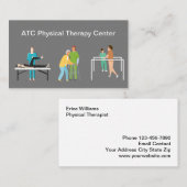 フィジカルセラピー医療トリートメント名刺 名刺 (正面/裏面)