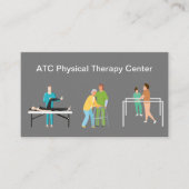 フィジカルセラピー医療トリートメント名刺 名刺 (正面)