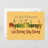 フィジカルセラピー商品とギフト ポストカード (正面/裏面)