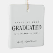 フィジカルセラピー学校DPT卒業♥ セラミックオーナメント (右)