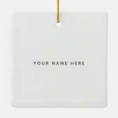 フィジカルセラピー師範学校の初日 セラミックオーナメント (裏面)