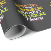 フィジカルセラピー引用文物理セラピスト ラッピングペーパー (ロールコーナー)