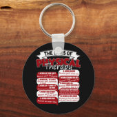 フィジカルセラピー素晴らしセラピスト キーホルダー (正面)