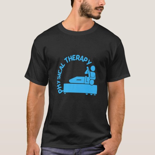 フィジカルセラピー、理学療法プレミアム Tシャツ (正面)