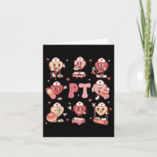 フィジカルセラピーGroovy ValentinesデイハートPt カード (正面)