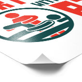 フィジカルセラピーPTがないとパーティーを綴れない フォトプリント            (角)