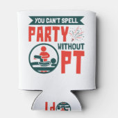 フィジカルセラピーPTがないとパーティーを綴れない 缶クーラー (裏面)