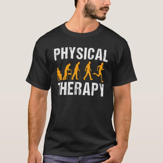 フィジカルセラピーPtの進化 Tシャツ (正面)