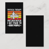 フィジカルセラピーPT生理マッサージアシスタント 名刺 (正面/裏面)